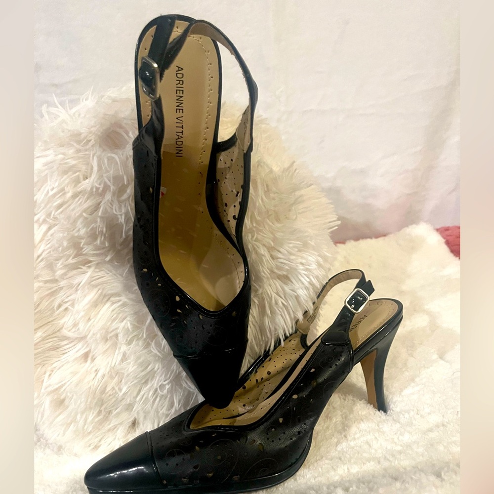 Adrienne Vittadini Women’s Black Heel Size 9M